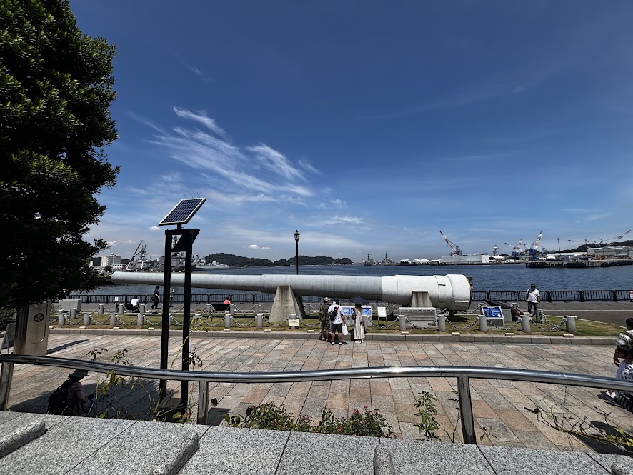 横須賀の砲身
