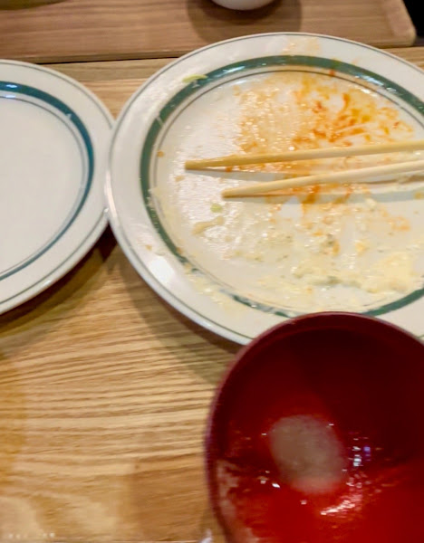 キッチンあずまの完食した画像