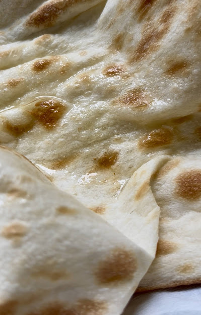 アジアンダイニングニューデリのナンの画像